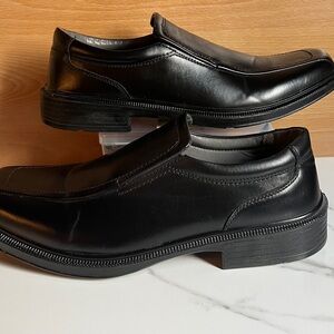 Deer Stags Green Point Slip On Loafers Black  Men’s Size 13m SquareToe Like New